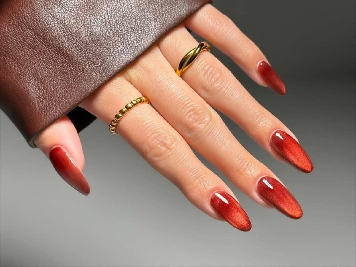 Velvet nails: Η πιο πολυτελής τάση στο μανικιούρ της εορταστικής σεζόν