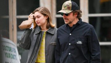 Bradley Cooper & Gigi Hadid: &Tau;&omicron; &zeta;&epsilon;&upsilon;&gamma;ά&rho;&iota; &pi;&alpha;&nu;&tau;&rho;&epsilon;ύ&epsilon;&tau;&alpha;&iota; &kappa;&alpha;&iota; &epsilon;&mu;&epsilon;ί&sigmaf; &theta;&upsilon;&mu;ό&mu;&alpha;&sigma;&tau;&epsilon; &tau;&omicron; &tau;έ&lambda;&epsilon;&iota;&omicron; couple style &tau;&omicron;&upsilon;