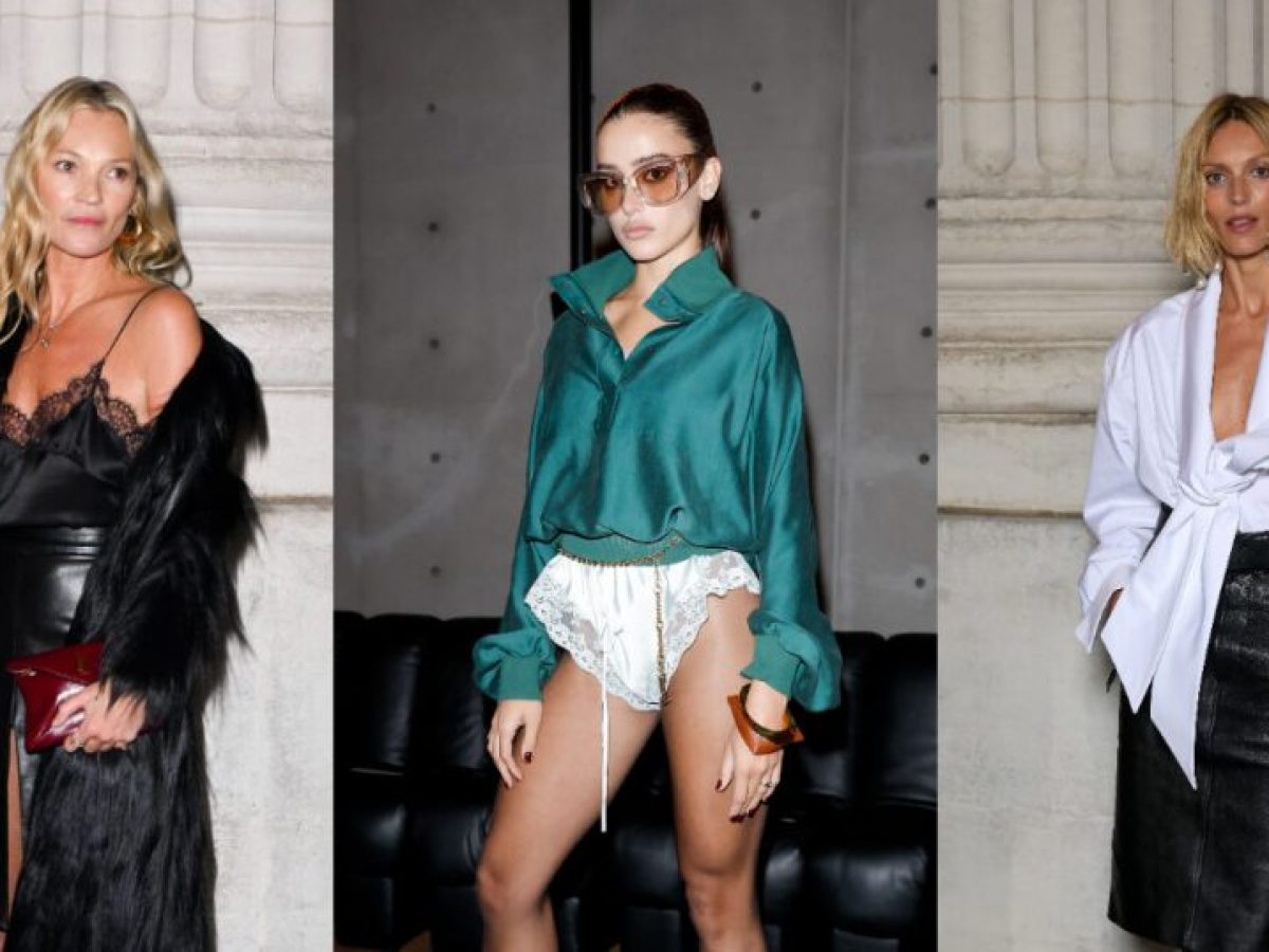 Saint Laurent: Οι εντυπωσιακές εμφανίσεις στο front row του οίκου στο Παρίσι