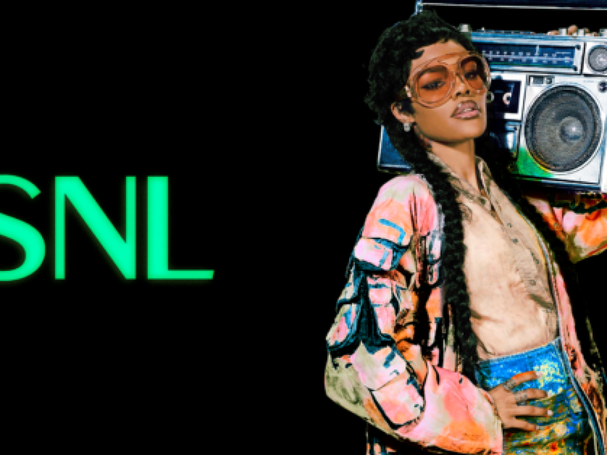 Η Teyana Taylor με Diesel στο Saturday Night Live