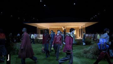 Ο Pharrell Williams έχτισε (κυριολεκτικά) το νέο σύμπαν του Louis Vuitton – Πώς η πασαρέλα μετατράπηκε σε σύγχρονη κατοικία