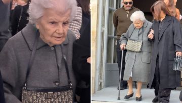 Ποια είναι η Paulette Boncoure, η παλαιότερη μοδίστρα του Dior που πήγε στο show ακόμα και υποβασταζόμενη