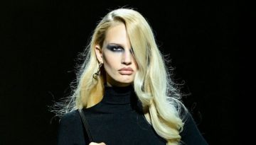 Gucci: Το ’90s vampy glam μακιγιάζ τώρα και στην Εβδομάδα μόδας του Μιλάνου