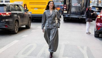 New York Fashion Week: &Tau;&alpha; &pi;&iota;&omicron; &epsilon;&nu;&tau;&upsilon;&pi;&omega;&sigma;&iota;&alpha;&kappa;ά street style looks