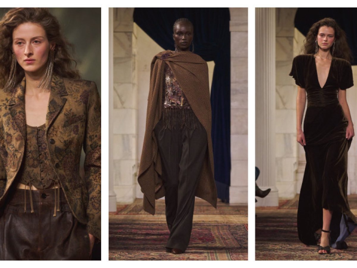 Ralph Lauren: Αναγεννησιακές αναφορές, γήινα καφέ και γκρι και μια εσάνς… κυνηγιού στη νέα του κολεξιόν για το φθινόπωρο του 2026
