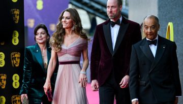 Πριγκίπισσα Kate: Eπέστρεψε στο κόκκινο χαλί των BAFTA με Gucci και τα βασιλικά κοσμήματα της Ελισάβετ