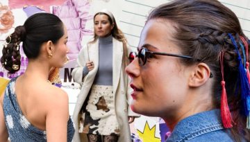 Τα αξεσουάρ μαλλιών που είδαμε στο NY Fashion Week street style αξίζει να τα δοκιμάσεις