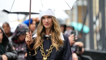 Το ιδανικό look για μία κυριακάτικη βόλτα με βροχή