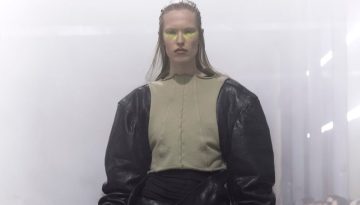 Η συλλογές του Rick Owens είναι πάντα ένα masterclass στο dark style!