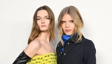Το minimal beauty look στο fashion show του οίκου Courrèges έκρυβε μια ανατρεπτική πινελιά!