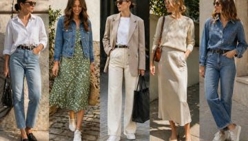 4+1 εύκολα outfits για την άνοιξη που θα φοράς ξανά και ξανά