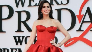 Anne Hathaway: &Tau;&omicron; beauty look &sigma;&tau;&eta;&nu; &pi;&rho;&epsilon;&mu;&iota;έ&rho;&alpha; &tau;&omicron;&upsilon; The Devil Wears Prada 2 &pi;&omicron;&upsilon; &mu;&alpha;&sigmaf; &theta;ύ&mu;&iota;&sigma;&epsilon; &tau;&eta;&nu; &epsilon;&mu;&beta;&lambda;&eta;&mu;&alpha;&tau;&iota;&kappa;ή &eta;&rho;&omega;ί&delta;&alpha;