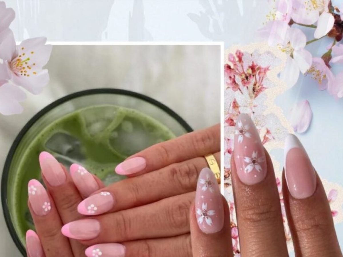 Cherry Blossom Νύχια: Με αυτό το ρομαντικό μανικιούρ θα καλωσορίσεις τον Απρίλιο