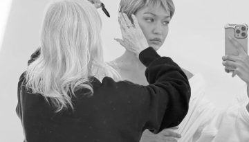 H Gigi Hadid ποζάρει με pixie look για νέα καμπάνια και είναι μία άλλη