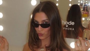 To μανικιούρ της Hailey Bieber έχει Coachella vides και όχι δεν είναι glazed donut