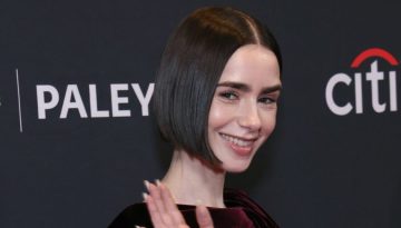 To minimal chic beauty look της Lily Collins που μπορείς να υιοθετήσεις ακόμη και στο γραφείο