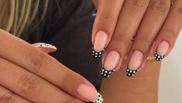Γαλλικό με πουά: Το manicure που συνδυάζει τις μεγαλύτερες τάσεις της άνοιξης