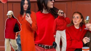 Το tomato red έρχεται να δώσει ζωντάνια στα look της σεζόν