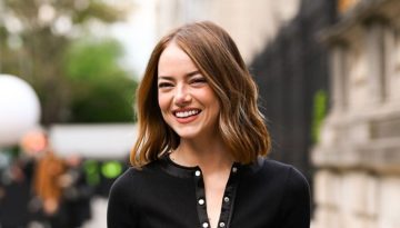 Emma Stone: &Alpha;&pi;&omicron;&chi;&omega;&rho;ί&sigma;&tau;&eta;&kappa;&epsilon; &tau;&omicron; &chi;&alpha;&rho;&alpha;&kappa;&tau;&eta;&rho;&iota;&sigma;&tau;&iota;&kappa;ό &chi;ά&lambda;&kappa;&iota;&nu;&omicron; hair color &tau;&eta;&sigmaf; &gamma;&iota;&alpha; έ&nu;&alpha; &pi;&omicron;&lambda;&upsilon;&delta;&iota;ά&sigma;&tau;&alpha;&tau;&omicron; bronde