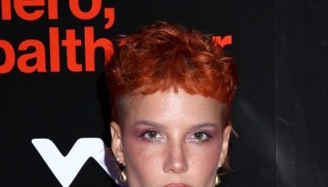 H Halsey υιοθέτησε ένα ακόμη ανατρεπτικό beauty look με boho – grunge διάθεση