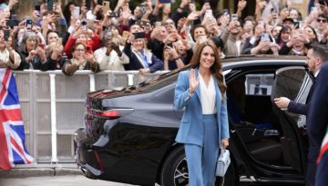 Kate Middleton: Θερμή υποδοχή στην Ιταλία, στο πρώτο μεγάλο ταξίδι της μετά την περιπέτεια υγείας