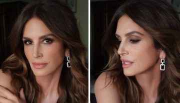 Bronze &mu;&alpha;&kappa;&iota;&gamma;&iota;ά&zeta;: &Eta; Cindy Crawford &epsilon;&pi;έ&lambda;&epsilon;&xi;&epsilon; έ&nu;&alpha; &delta;&iota;&alpha;&chi;&rho;&omicron;&nu;&iota;&kappa;ό beauty look &pi;&omicron;&upsilon; &xi;&epsilon;&pi;&epsilon;&rho;&nu;ά ό&lambda;&alpha; &tau;&alpha; trends