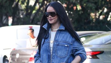 Denim jacket: &Eta; Rihanna &mu;&alpha;&sigmaf; &theta;ύ&mu;&iota;&sigma;&epsilon; &gamma;&iota;&alpha;&tau;ί &alpha;&xi;ί&zeta;&epsilon;&iota; &nu;&alpha; &upsilon;&pi;ά&rho;&chi;&epsilon;&iota; &sigma;&epsilon; &kappa;ά&theta;&epsilon; &nu;&tau;&omicron;&upsilon;&lambda;ά&pi;&alpha;
