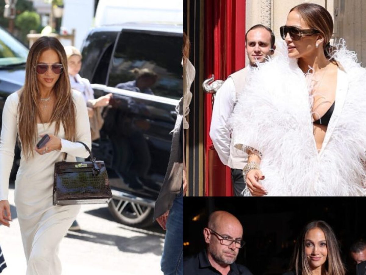 Jennifer Lopez: Η πιο stylish άφιξη στην Εβδομάδα Υψηλής Ραπτικής του Παρισιού
