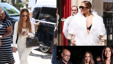 Jennifer Lopez: &Eta; &pi;&iota;&omicron; stylish ά&phi;&iota;&xi;&eta; &sigma;&tau;&eta;&nu; &Epsilon;&beta;&delta;&omicron;&mu;ά&delta;&alpha; &Upsilon;&psi;&eta;&lambda;ή&sigmaf; &Rho;&alpha;&pi;&tau;&iota;&kappa;ή&sigmaf; &tau;&omicron;&upsilon; &Pi;&alpha;&rho;&iota;&sigma;&iota;&omicron;ύ