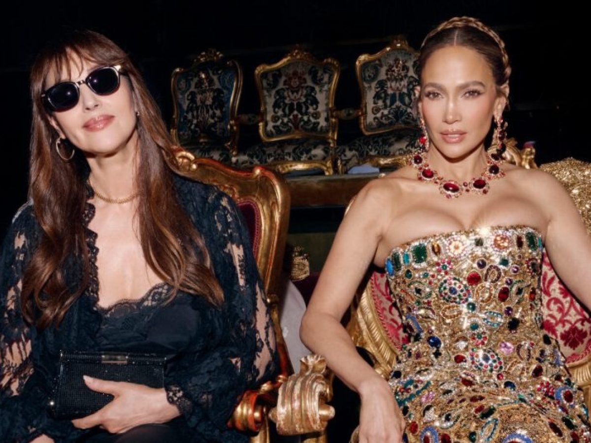 Jennifer Lopez – Monica Bellucci: Έκλεψαν την παράσταση στο front row του Dolce & Gabbana show στην Ταορμίνα