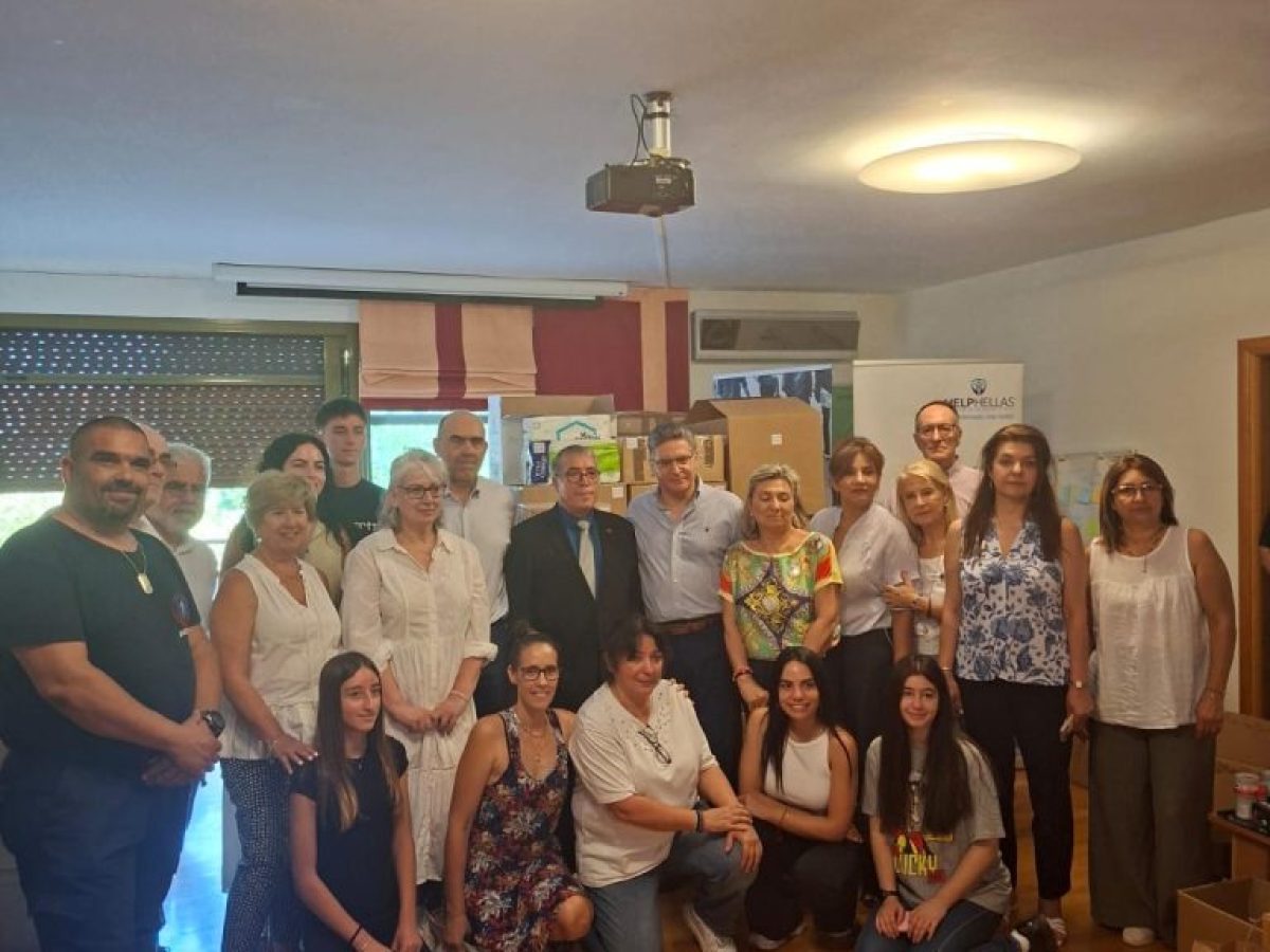 Ο Πρέσβης Βενεζουέλας στην HELPHELLAS στα πλαίσια προετοιμασίας της ανθρωπιστικής βοήθειας 