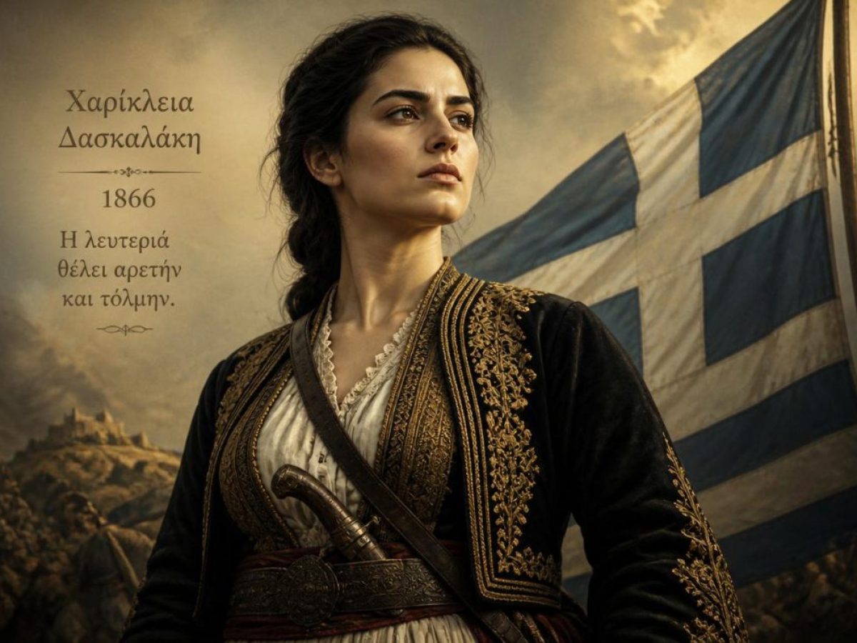 Άγνωστες Ηρωίδες του ’21: Χαρίκλεια Δασκαλάκη, η Ένοπλη Άρνηση της Υποταγής στο Αρκάδι