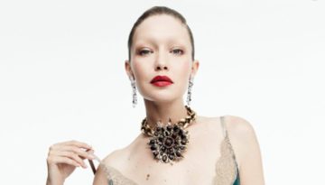 Gigi Hadid: &Tau;&alpha; &alpha;&pi;&omicron;&chi;&rho;&omega;&mu;&alpha;&tau;&iota;&sigma;&mu;έ&nu;&alpha; &phi;&rho;ύ&delta;&iota;&alpha; &sigma;&tau;&omicron; &epsilon;&xi;ώ&phi;&upsilon;&lambda;&lambda;&omicron; &tau;&eta;&sigmaf; Vogue France &ndash; &Gamma;ό&beta;&alpha; &Sigma;&tau;&iota;&lambda;έ&tau;&omicron;