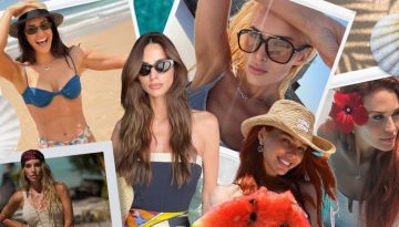 &Alpha;&xi;&epsilon;&sigma;&omicron;&upsilon;ά&rho;: &Omicron;&iota; &Epsilon;&lambda;&lambda;&eta;&nu;ί&delta;&epsilon;&sigmaf; celebrities &sigma;&omicron;&upsilon; &delta;&epsilon;ί&chi;&nu;&omicron;&upsilon;&nu; &pi;ώ&sigmaf; &alpha;&pi;&omicron;&gamma;&epsilon;&iota;ώ&nu;&epsilon;&iota;&sigmaf; έ&nu;&alpha; beach look