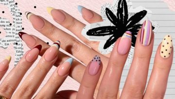 Stripey nails: &Tau;&omicron; playful manicure &pi;&omicron;&upsilon; &theta;&upsilon;&mu;ί&zeta;&epsilon;&iota; vintage &kappa;&alpha;&lambda;&omicron;&kappa;&alpha;ί&rho;&iota;&alpha; &sigma;&tau;&eta; &Mu;&epsilon;&sigma;ό&gamma;&epsilon;&iota;&omicron;