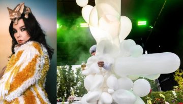 Bj&ouml;rk: &Epsilon;&mu;&phi;&alpha;&nu;ί&sigma;&tau;&eta;&kappa;&epsilon; &sigma;&epsilon; &sigma;&upsilon;&nu;&alpha;&upsilon;&lambda;ί&alpha; &mu;&epsilon; &phi;ό&rho;&epsilon;&mu;&alpha;-&gamma;&lambda;&upsilon;&pi;&tau;ό &alpha;&pi;ό &lambda;&epsilon;&upsilon;&kappa;ά &mu;&pi;&alpha;&lambda;ό&nu;&iota;&alpha;