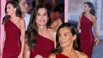 &Beta;&alpha;&sigma;ί&lambda;&iota;&sigma;&sigma;&alpha; Letizia: &Epsilon;&kappa;&rho;&eta;&kappa;&tau;&iota;&kappa;ή &epsilon;&mu;&phi;ά&nu;&iota;&sigma;&eta; &mu;&epsilon; &kappa;&alpha;&tau;&alpha;&kappa;ό&kappa;&kappa;&iota;&nu;&omicron; &phi;ό&rho;&epsilon;&mu;&alpha; &sigma;&tau;&eta; &Mu;&alpha;&gamma;&iota;ό&rho;&kappa;&alpha; &ndash; To royal glamour &sigma;&epsilon; ά&lambda;&lambda;&omicron; &epsilon;&pi;ί&pi;&epsilon;&delta;&omicron;