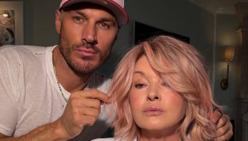 Martha Stewart: A&pi;&omicron;&chi;&omega;&rho;ί&sigma;&tau;&eta;&kappa;&epsilon; &tau;&omicron; &xi;&alpha;&nu;&theta;ό &ndash; &Sigma;&tau;&alpha; 85 &tau;&eta;&sigmaf; &upsilon;&iota;&omicron;&theta;έ&tau;&eta;&sigma;&epsilon; &tau;&omicron; &pi;&iota;&omicron; &alpha;&nu;&alpha;&tau;&rho;&epsilon;&pi;&tau;&iota;&kappa;ό hair look