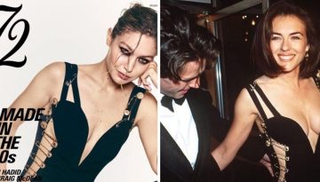 &Eta; Gigi Hadid &phi;ό&rho;&epsilon;&sigma;&epsilon; &tau;&omicron; &theta;&rho;&upsilon;&lambda;&iota;&kappa;ό Versace &phi;ό&rho;&epsilon;&mu;&alpha; &tau;&eta;&sigmaf; Elizabeth Hurley 32 &chi;&rho;ό&nu;&iota;&alpha; &mu;&epsilon;&tau;ά &ndash; &Kappa;ά&pi;&omicron;&iota;&alpha; fashion moments &delta;&epsilon;&nu; &gamma;&epsilon;&rho;&nu;&omicron;ύ&nu; &pi;&omicron;&tau;έ